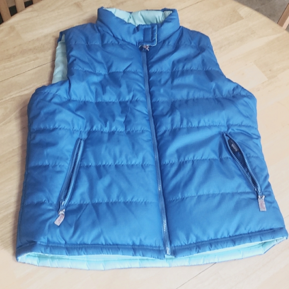 Blue Women's Puffer Vest